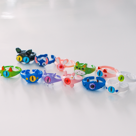 Cute Monster Finger Ring
