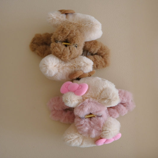 HKT Plush Claw Clip