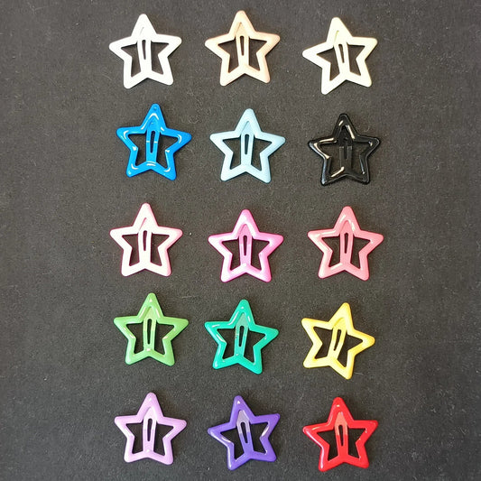 Colorful Star Hair Clip